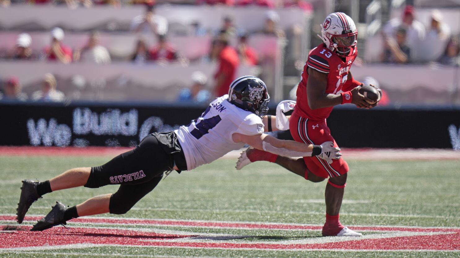 Nate Johnson leads No. 12 Utah over Weber State 31-7 in first